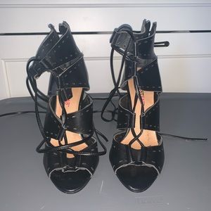 Lace-up Heels
